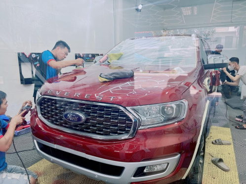 Phủ ceramic cao cấp (2 lớp) - Bảo Hành 1-2 năm