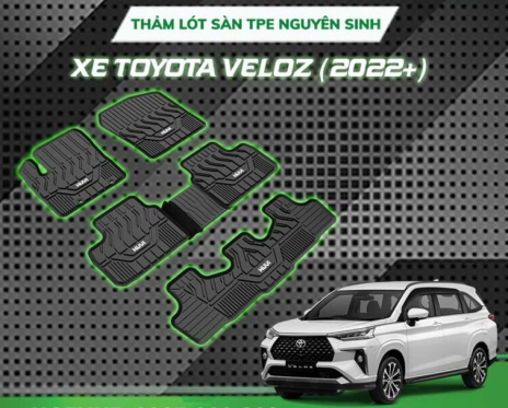 Thảm lót sàn ô tô Toyota Veloz 2D Cao Cấp