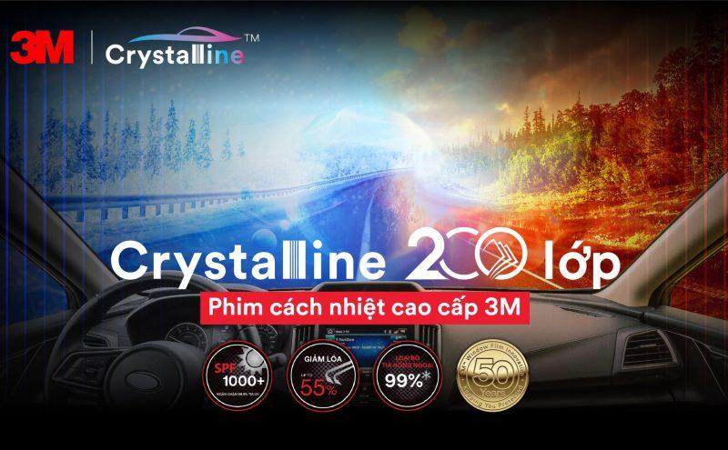 Phim Cách Nhiệt 3M Crystalline