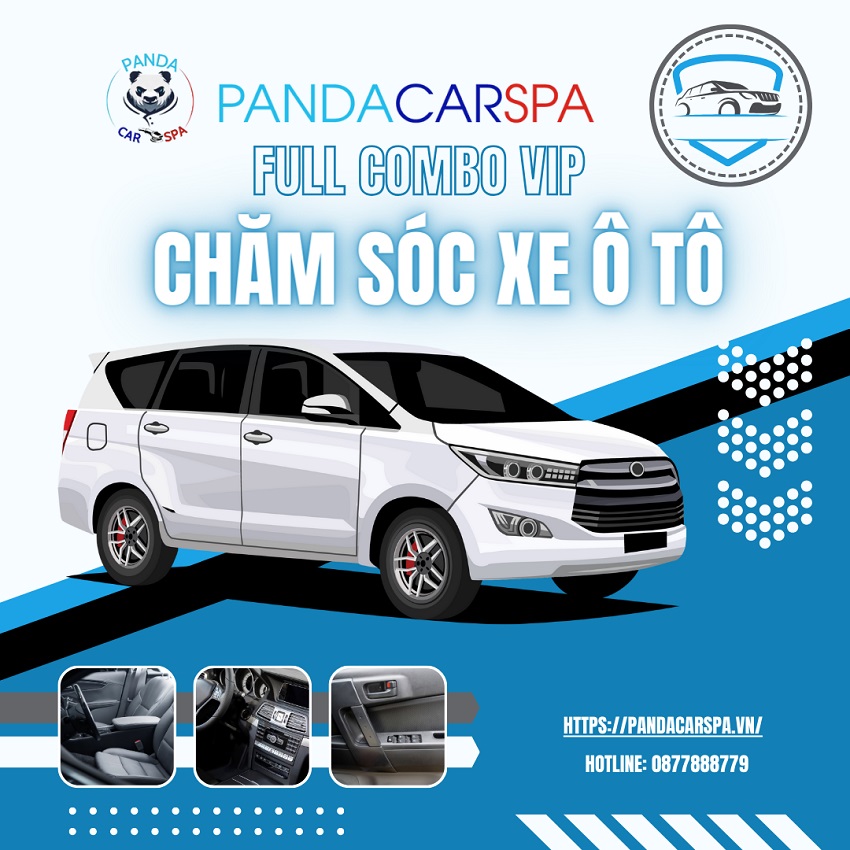 Gói full combo VIP chăm sóc xe ô tô chuyên nghiệp